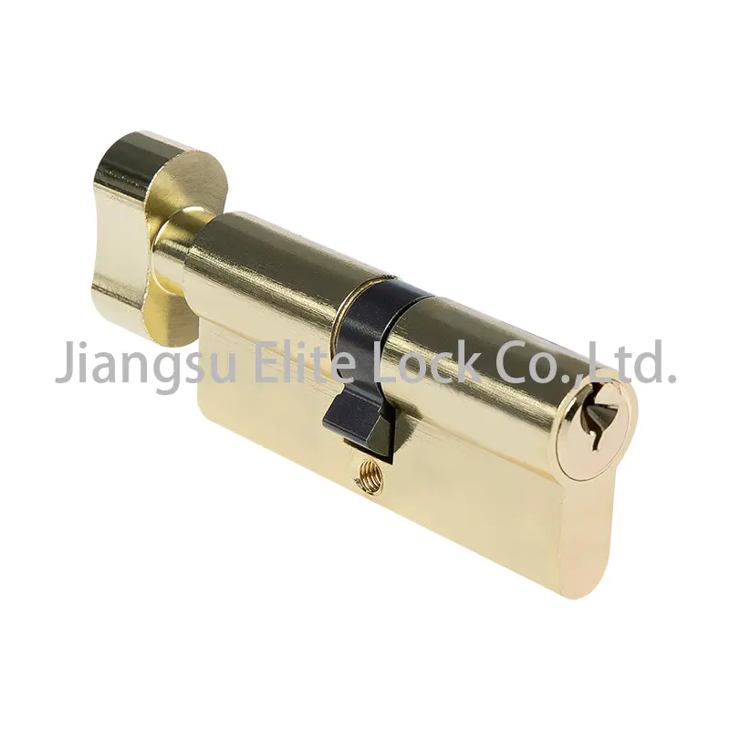 European Standard Knob Handle Single Open Brass Lock Cylinder