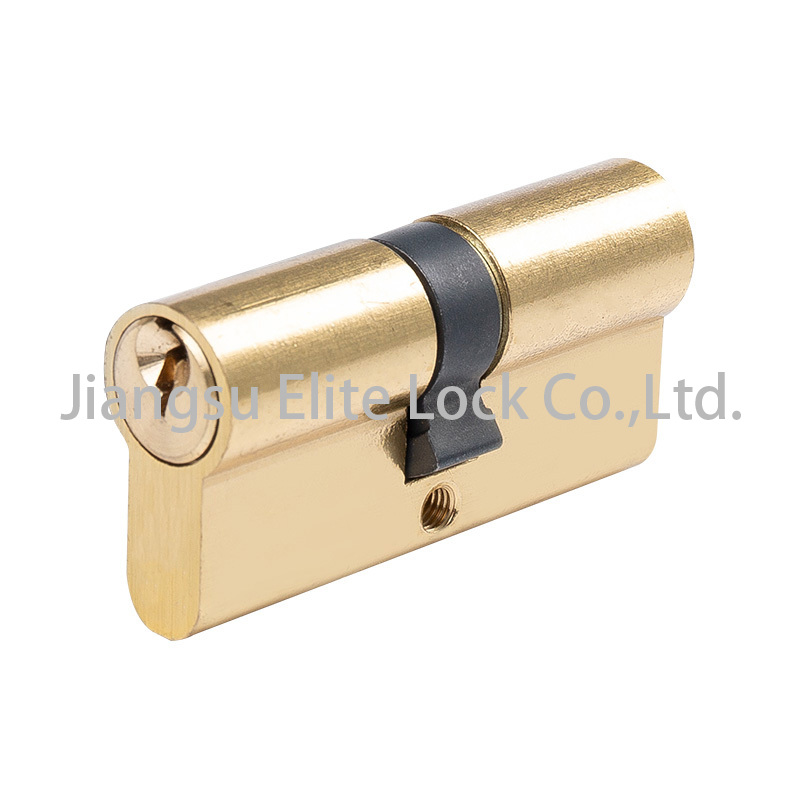 Euro profile mortise lock cylinder solid brass door lock cylinder